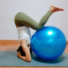 Anti - Burst Exercise Heavy Duty Gym Ball (Multicolour) (75Cm) - Justgrabit Inc.