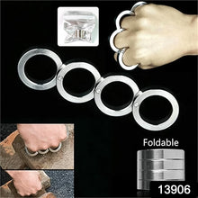 Portable 4 Finger Ring Unique Rotating Folding Ring (1 Set) - justgrabit.in | Just Grab It