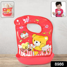 Multifunctional Waterproof BPA Free Reusable Soft Fabric Plastic Baby Bib (1 Pc) - Justgrabit Inc.