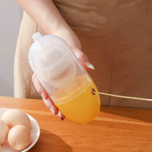 MANUAL EGG PULLER SCRAMBLER HOUSEHOLD WHITE EGG YOLK MIXER KITCHEN TOOL MIX MANUAL SCRAMBLER CONVENIENT WITHOUT BREAKING EGGS. - Justgrabit Inc.