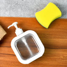 Snap sink Dispenser Plastic Clear Empty Pump Lotion Bottles (1 Set) - justgrabit.in | Just Grab It