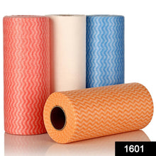 Non Wooven Fabric Disposable Handy Wipe Cleaning Cloth Roll, Tissue Roll (1Pc) - Justgrabit Inc.