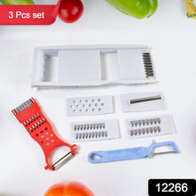 3 in 1 Kitchen Set: Grater Base, Slicing Attachment, and Peeler (3 Pcs Set) - justgrabit.in | Just Grab It