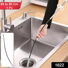 Drain Block Remover Cleaning Tool for Pipes, Clogged Drains ( 85 To 90 Cm / 1 Pc) - Justgrabit Inc.