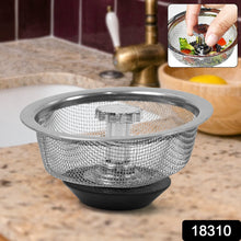 Stainless Steel Sink Strainer Basket Strainer Kitchen Sink Strainer (1 Pc) - justgrabit.in | Just Grab It