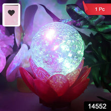 Crystal Ball Lotus LED Decorative Light (1 Pc) - Justgrabit Inc.