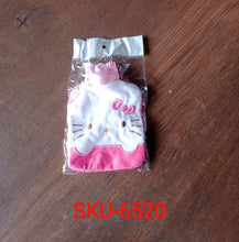 Pink Small Hot Water Bag with Cover for Pain Relief - Justgrabit Inc.