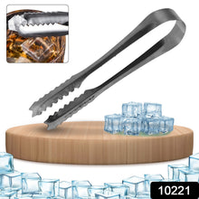 Stainless Steel Tong Lifting Ice Cubes, Sugar Cubes | Serving Tongs (13 Cm / 1 Pc) - justgrabit.in | Just Grab It