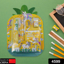 Stationery Set for School & Office with Pencil & Ruler (Gift, 6 Pc) - justgrabit.in | Just Grab It