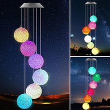 Solar Crystal Ball , Color Changing Solar Powered LED Hanging Light Mobile for Patio Yard Garden Home Outdoor Night Decor, Gifts - justgrabit.in | Just Grab It