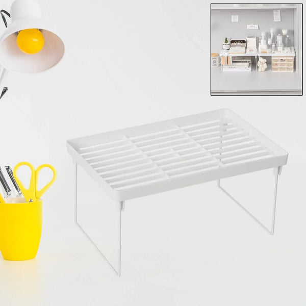 Plastic Bathroom Organizer Kitchen Utility Storage Rack (32x19.5 Cm / 1 Pc) - Justgrabit Inc.