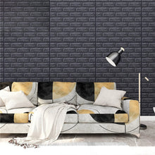 Wall 3D Ceiling Wallpaper Tiles Panel Vinyl Stickers Self - Adhesive for Home (Black) - Justgrabit Inc.