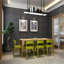 Wall 3D Ceiling Wallpaper Tiles Panel Vinyl Stickers Self - Adhesive for Home (Black) - Justgrabit Inc.