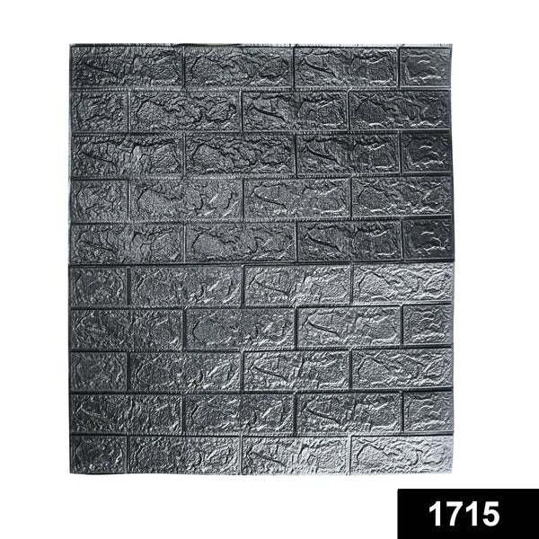 Wall 3D Ceiling Wallpaper Tiles Panel Vinyl Stickers Self - Adhesive for Home (Black) - Justgrabit Inc.