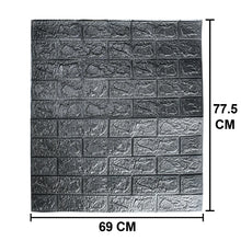 Wall 3D Ceiling Wallpaper Tiles Panel Vinyl Stickers Self - Adhesive for Home (Black) - Justgrabit Inc.