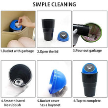 Mini Car Trash Bin Can Holder Dustbin - Justgrabit Inc.