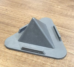 Pyramid Black Mobile Stand with 3 Different Inclined Angles - justgrabit.in | Just Grab It