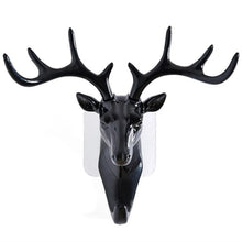 Deer Head Self Adhesive Wall Door Hook Hanger - Justgrabit Inc.