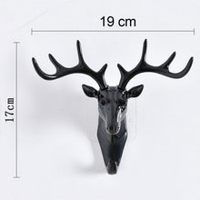 Deer Head Self Adhesive Wall Door Hook Hanger - justgrabit.in | Just Grab It