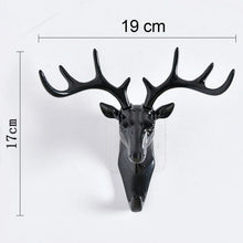 Deer Head Self Adhesive Wall Door Hook Hanger - Justgrabit Inc.