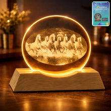 3D Crystal LED Table Lamp (1 Pc) - justgrabit.in | Just Grab It