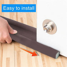 Twin Door Draft Stopper / Guard Protector for Doors and Windows - Justgrabit Inc.