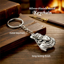 Premium Silver - Finish Metal Keychain (1 Pc) - justgrabit.in | Just Grab It