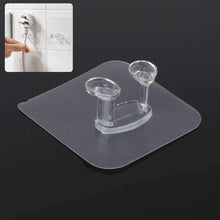 Transparent Self - Adhesive Wall Hook – Drill - Free, Waterproof & Oil - Proof for Toothbrush, Socket (1 Pc) - Justgrabit Inc.