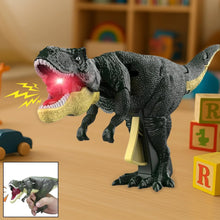Dinosaur Roaring Toys Trigger, Dinosaurs Toys with Dinosaur Sound Lighting Model Vibrating Head Moving (3 + Years / 1 Pc) - Justgrabit Inc.