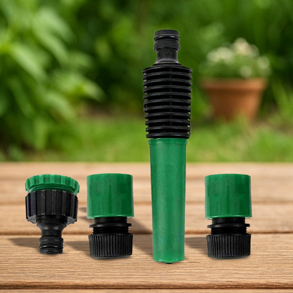 Garden Hose Pipe Nozzle Connector Set - justgrabit.in | Just Grab It