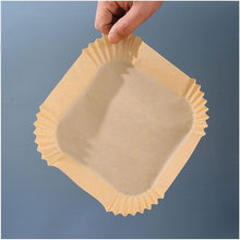 Square Air Fryer Disposable Paper Liner (50 Pcs Set / 160mmx45mm) - justgrabit.in | Just Grab It