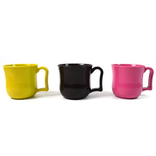 Premium Plastic Coffee,Tea Mug with Handle (1 Pc / With Color Box / Mix Color) - justgrabit.in | Just Grab It