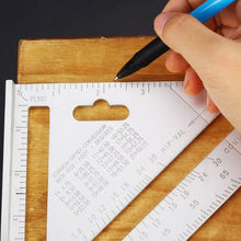 Light Weight Double Side Scale Triangle Measurement Hand Tool - Justgrabit Inc.