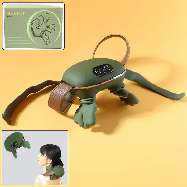 Long Rechargeable Kneading Neck & Shoulder Massager - justgrabit.in | Just Grab It