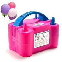 Portable Dual Nozzle Electric Balloon Blower Pump Inflator - Justgrabit Inc.