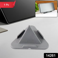 Pyramid Grey Mobile Stand with 3 Different Inclined Angles - justgrabit.in | Just Grab It