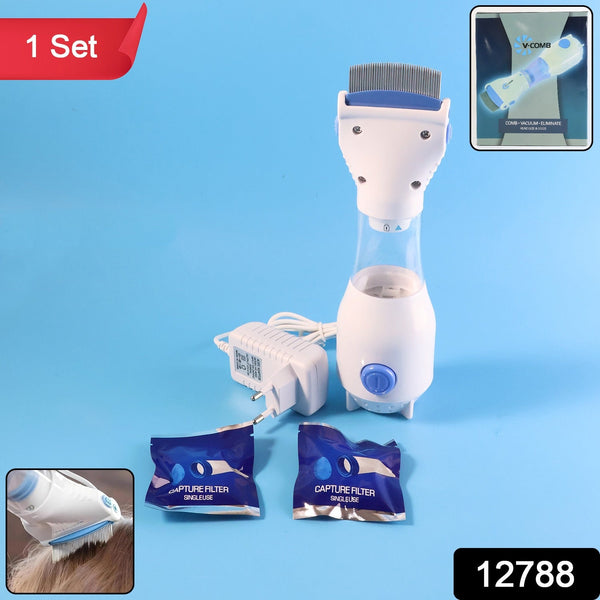 Electric Anti - Lice Vacuum Comb Set - justgrabit.in | Just Grab It