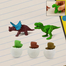 Dinosaur & Egg Shaped 3D Puzzle Erasers – Fun Mini Erasers for Kids (5 Pcs Set) - Justgrabit Inc.