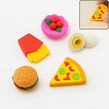 3D Food - Shaped Colorful Eraser Set – Cute Novelty Mini Erasers for Kids (5 Pc Set) - Justgrabit Inc.