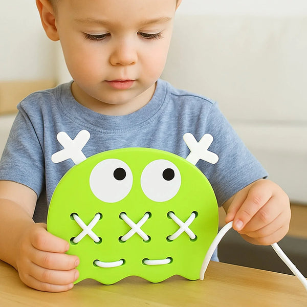 Stitch Mee Puzzle Toy, A Stitch of Many Styles Playable Game, Brain Games, Learning Game, Birthday Gift for kid's (1 Pc) - Justgrabit Inc.