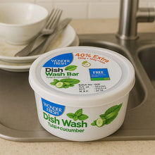 Fresh Mix Flavor Round Dishwash Bar With Super Scrubber Free Complete Dishwashing Solution, Tough Stains Remover (350 Gm) - Justgrabit Inc.