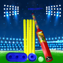 Plastic Cricket Set with Stump,Ball and Bat Kit - Justgrabit Inc.
