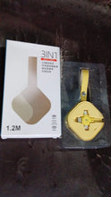 3 in 1 Charger Cable, Retractable Type, Compatible with Smartphones (1 Pc) - justgrabit.in | Just Grab It