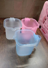 Plastic Square Transparent Bath Water Mug (1 Pc / 1000 ML / Mix Color) - justgrabit.in | Just Grab It