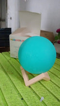 Moon Night Lamp with Plastic Stand Night Lamp for Bedroom (19 x14 Cm / 1 Pc) - justgrabit.in | Just Grab It