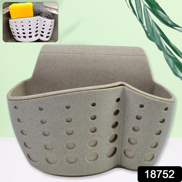 Kitchen Hanging Drain Bag Basket Bath Storage Gadget Tools Sink Holder (1 Pc) - justgrabit.in | Just Grab It
