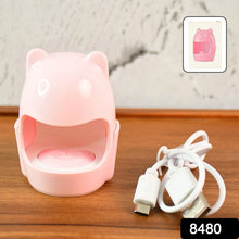 Mini LED Nail Dryer – USB Rechargeable Nail Polish Curing Lamp (1 Pc) - Justgrabit Inc.