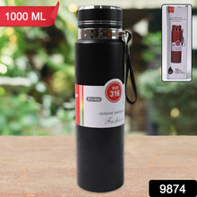 Stainless Steel Double wall Insulation Water Bottle (1000 ML) - Justgrabit Inc.