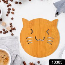 Square Bamboo Wood Table Place mat Hot Pot Cup Mat Tea Coaster(14×14 Cm / 1 Pc) - justgrabit.in | Just Grab It