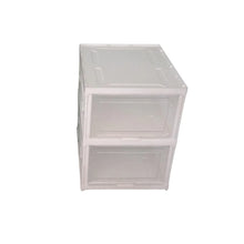Stackable Multifunctional Storage, for Clothes Foldable Drawer Shelf Basket Utility Cart Rack Storage Organizer Cart for Kitchen, Pantry Closet, Bedroom, Bathroom, Laundry (2 / Layer 1 Pc) - justgrabit.in | Just Grab It